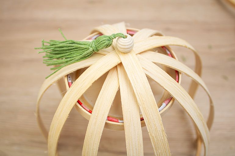 blumenampel diy selber machen anleitung peddigrohr