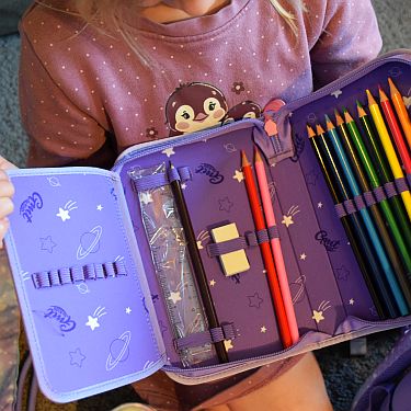 federtasche schulranzen ranzen dino dinosaurier grün set test