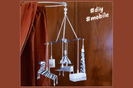 kontraste mobile baby selbermachen diy anleitung