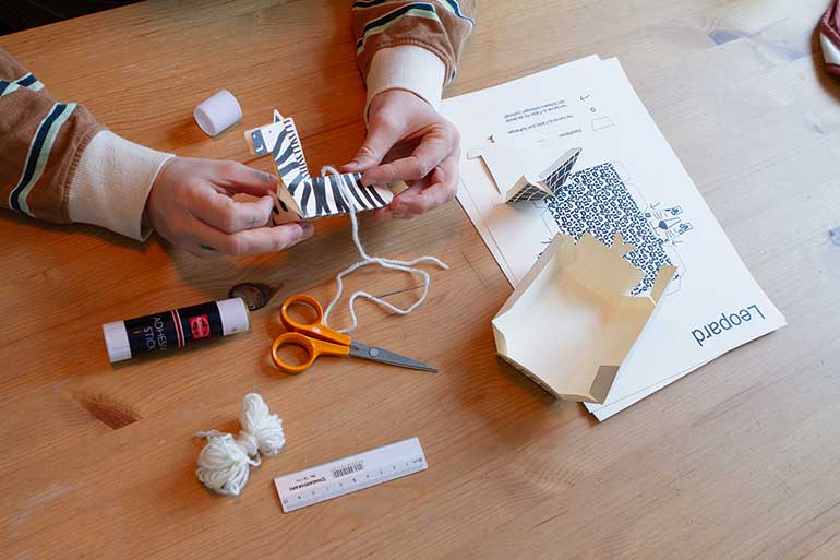 kontraste mobile baby selbermachen diy anleitung