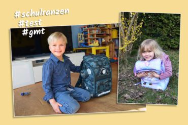 Glückliche Kids mit Schulranzen von GMT (mit Rabattcode!)