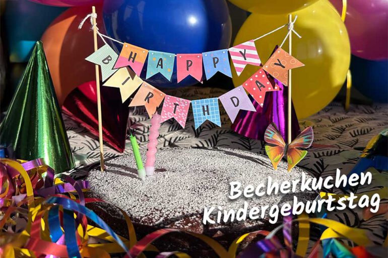 Becherkuchen Kindergeburtstag Kuchenrezept