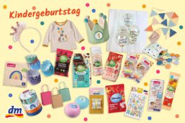 Kindergeburtstag Geburtstagstisch dm