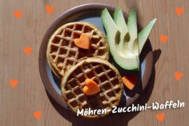 Beikost Rezept Möhren-Zucchini-Waffeln