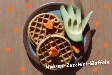 Möhren-Zucchini-Waffeln – Beikost für dein Baby