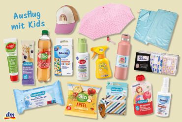Ausflug mit Kids – mit Produkten von dm
